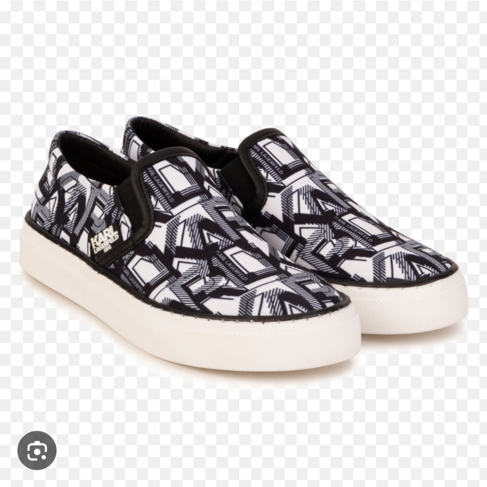 Karl Lagerfeld Kids Slip On Shoes